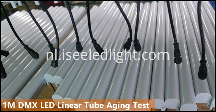 DMX gekleurde buislampen DMX Coloured Tube Lights